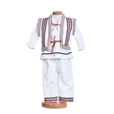 Costum national pentru botez baietel, 4 piese, Denikos&reg;TD218 NIK6271