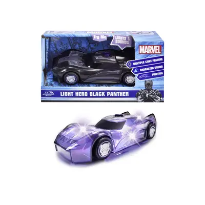 JADA MARVEL MASINUTA LIGHT BLACK PANTHER CU SUNETE SI LUMINI SCARA 1:32 VIV203222004