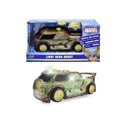 JADA MARVEL MASINUTA LIGHT HERO GROOT CU SUNETE SI LUMINI SCARA 1:32 VIV203222005