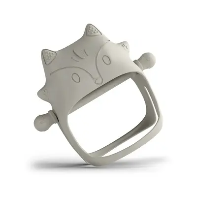 Jucarie De Dentitie In Forma De Vulpe, Manusa Senzoriala , Cream Pjbgls_c