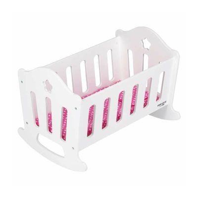 Patut pentru papusi, Free2Play, Cu pernuta confortabila, 46x33x33 cm, 36 luni+, White BYN83228