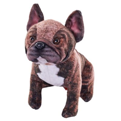 Plus wild republic 14 cm catel cu sunet bulldog francez wr27419
