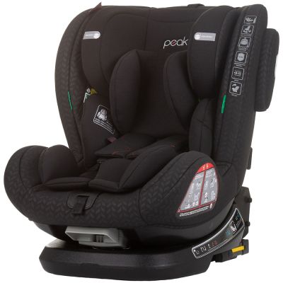 Scaun auto chipolino peak i-size 40-150 cm obsidian cu sistem isofix hubstkpk02401ob