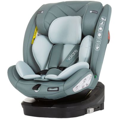 Scaun auto chipolino volare i-size 40-150 cm pastel green cu sistem isofix hubstkvlr02404pg