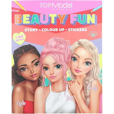 Carte de colorat TOPModel Beauty Fun Depesche PT13137 BBJPT13137_Initiala