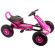 Kart cu pedale si roti gonflabile Driver Kidscare Roz SUPKC_D01_roz