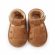 Pantofiori maro decupati inchisi la spate (Marime Disponibila: 3-6 luni (Marimea 18 incaltaminte)) MBYM79-4-SA4