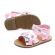 "Sandale fetite roz cu argintiu (Marime Disponibila: 6-9 luni (Marimea 19 incaltaminte))" MBD2118-1-p24