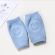 Genunchiere cu silicon pentru bebe - Smile (Marime Disponibila: 0-12 luni, Culoare: Bleu),MBhx-1989