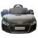 Masinuta electrica cu telecomanda, roti EVA, scaun piele Audi R8 R-Sport - Negru EDEEDIR8ELNEGRU