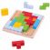 Joc de logica - Puzzle colorat EDU33019