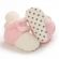 Cizmulite plusate ivoire cu roz pentru fetite (Marime Disponibila: 6-9 luni (Marimea 19 incaltaminte)) MBB255-8-ca