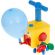 Jucare interactiva Lansator de masini cu balon, Monster Ikonka IK17745 BBJIK17745_Galben