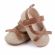 Pantofiori aurii cu fundita maro (Marime Disponibila: 6-9 luni (Marimea 19 incaltaminte)) ADd2665-2-p4