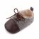 Pantofiori eleganti maro cu alb in zig zag (Marime Disponibila: 3-6 luni (Marimea 18 incaltaminte)) ADd2669-1-p10