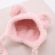 Caciulita pentru bebelusi cu urechiuse (Marime Disponibila: 12-18 luni (Marimea 21 incaltaminte), Culoare: Roz) MBWHT75-c3