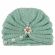 Caciulita crosetata tip turban cu perlute si strasuri (Marime Disponibila: 6-9 luni (Marimea 19 incaltaminte), Culoare: Bleumarine) MDx-19064