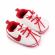 Adidasi albi cu rosu pentru baietei (Marime Disponibila: 3-6 luni (Marimea 18 incaltaminte)) ADd2660-2-sa21