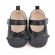 Pantofiori negrii cu fundita (Marime Disponibila: 3-6 luni (Marimea 18 incaltaminte)) LId2665-3-sa31