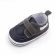 Pantofiori negri tip mocasini pentru baietei (Marime Disponibila: 3-6 luni (Marimea 18 incaltaminte)) ADD2606-2-sa28