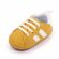 Adidasi galben mustar cu dungi albe (Marime Disponibila: 3-6 luni (Marimea 18 incaltaminte)) ADd2547-4-sa26