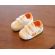 Adidasi albi cu insertie portocalie - Ratuste (Marime Disponibila: Marimea 21) ADQ-1-1-sa40