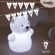 Lampa de veghe cu LED, forma ursulet, alba, Lumilu Mini Zoo Bear, Reer 52330