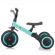 Tricicleta si bicicleta Chipolino Smarty 2 in 1 mint HUBTRKSM0205MT