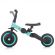 Tricicleta si bicicleta Chipolino Smarty 2 in 1 mint HUBTRKSM0205MT