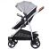 Carucior gemeni Chipolino Duo Smart 3 in 1 anthracite HUBST-KBDS02202AN