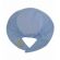Palarie de soare Bluebell, din bumbac, ajustabila, pentru fetițe cu parul prins in coada KDEPAL33AL50C
