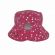 Palarie de soare Pink Confetti din bumbac, ajustabila, pentru fetițe cu parul prins in coada KDEPAL33RZB50C