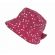 Palarie de soare Pink Confetti din bumbac, ajustabila, pentru fetițe cu parul prins in coada KDEPAL33RZB52C