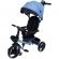 Tricicleta pliabila pentru copii Impera albastru, scaun rotativ, copertina de soare, maner pentru parinti Kidscare SUPKCT_IMPERA_albastru