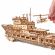 Puzzle 3D mecanic din lemn yacht JUBUD-00087