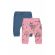 Set de 2 perechi de pantaloni Savana pentru bebelusi, Tongs baby (Culoare: Roz, Marime: 6-9 luni) JEMtgs_3186_7