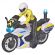 Motocicleta de politie Dickie Toys Yamaha Police Bike HUBS203712018028