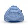 Fotoliu Units Puf Bean Bag tip para L, impermeabil, indoor/outdoor, sac interior, cu maner, 80 x 80 x 60 cm, Scandinavian, Blue BEANUNB-PR-L-EXT-159