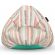 Fotoliu Units Puf Bean Bag tip para L, impermeabil, indoor/outdoor, sac interior, cu maner, 80 x 80 x 60 cm, model multicolor vertical BEANUNB-PR-L-EXT-045