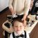 Salon coafura pentru copii Smoby Barber Shop, Barber and Cut negru HUBS7600320243