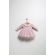 Rochita eleganta pentru fetite Elbise, Tongs baby, cu tulle si volane (Culoare: Roz, Marime: 12-18 Luni) JEMtgs_38293