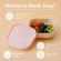 Set 3 boluri pentru hrana bebelusi Miniware Snack Bowl, 100% din materiale naturale biodegradabile, Cotton Candy+Toffee+Vanilla JEMmw_MWSB3CTV