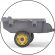 Tractor cu pedale si remorca Smoby Stronger XXL gri HUBS7600710202