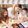 Carte senzoriala textila Montessori cu multiple activitati pentru copii mici KidsCare SUPKC-CSTM
