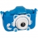 Aparat foto digital pentru copii Kitty, 2 inch, 3MP, card 16GB Kruzzel MY18070 BBJMY18070_Albastru