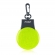 Lumina de siguranta LED reflectorizanta cu semnalizare intermitenta, verde fluorescent, cu carabina de agatare, Reer Light&Go 53253