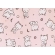 Sac de dormit copii, Baby Bear roz, din bumbac, 110 cm, 0.5 tog - Vara KDEV11005BBR