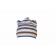 Caciula Blue Stripes, in strat dublu, cu bordura, 35-39 cm KDECDB36BLSTR