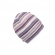 Caciula Violet Stripes, cu bordura, in strat dublu, 35-39 cm KDECDB36VSTR