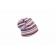 Caciula Violet Stripes, cu bordura, in strat dublu, 35-39 cm KDECDB36VSTR